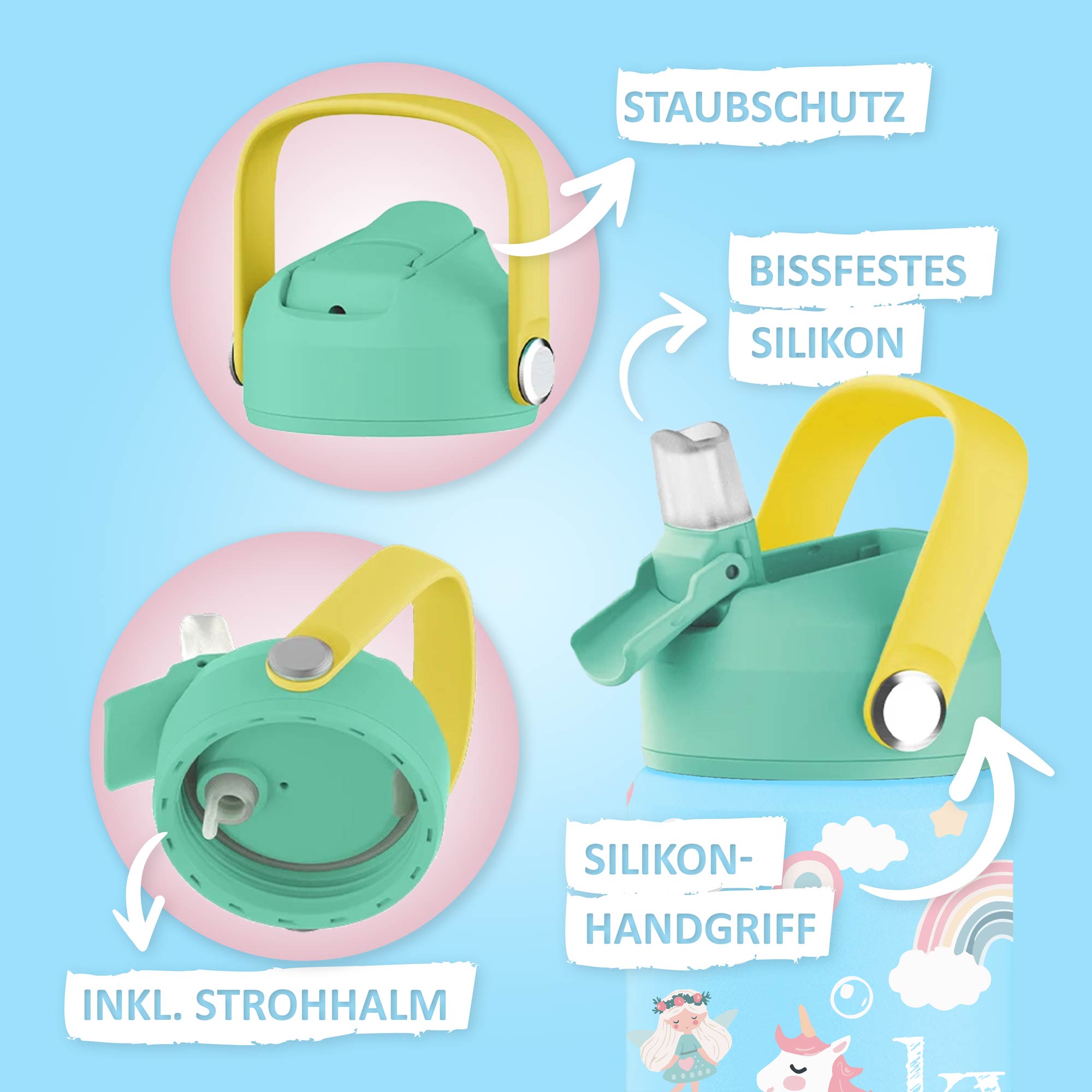 Trinkflasche - 350ml - Fairytale