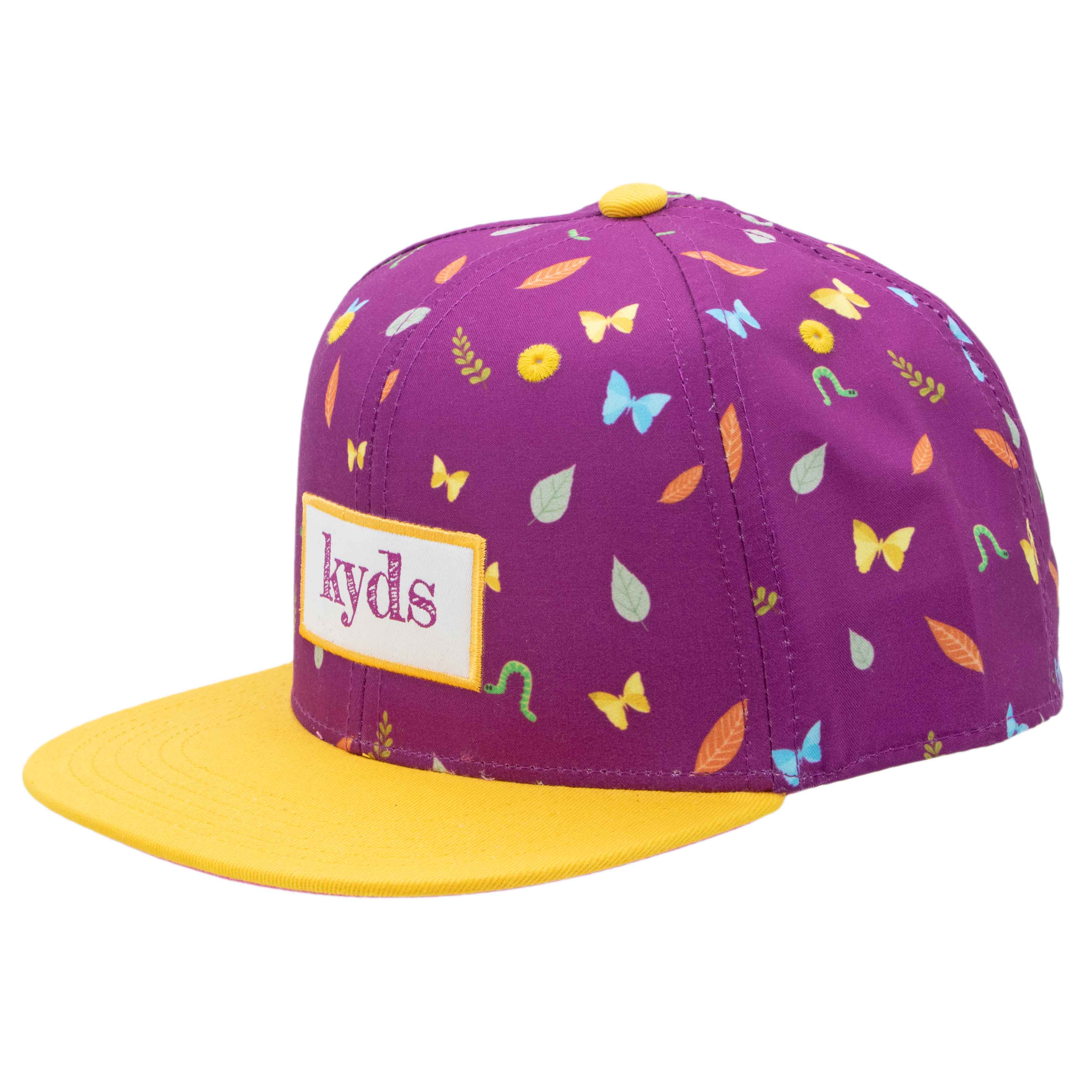 Kinder Snapback Cap - Butterfly