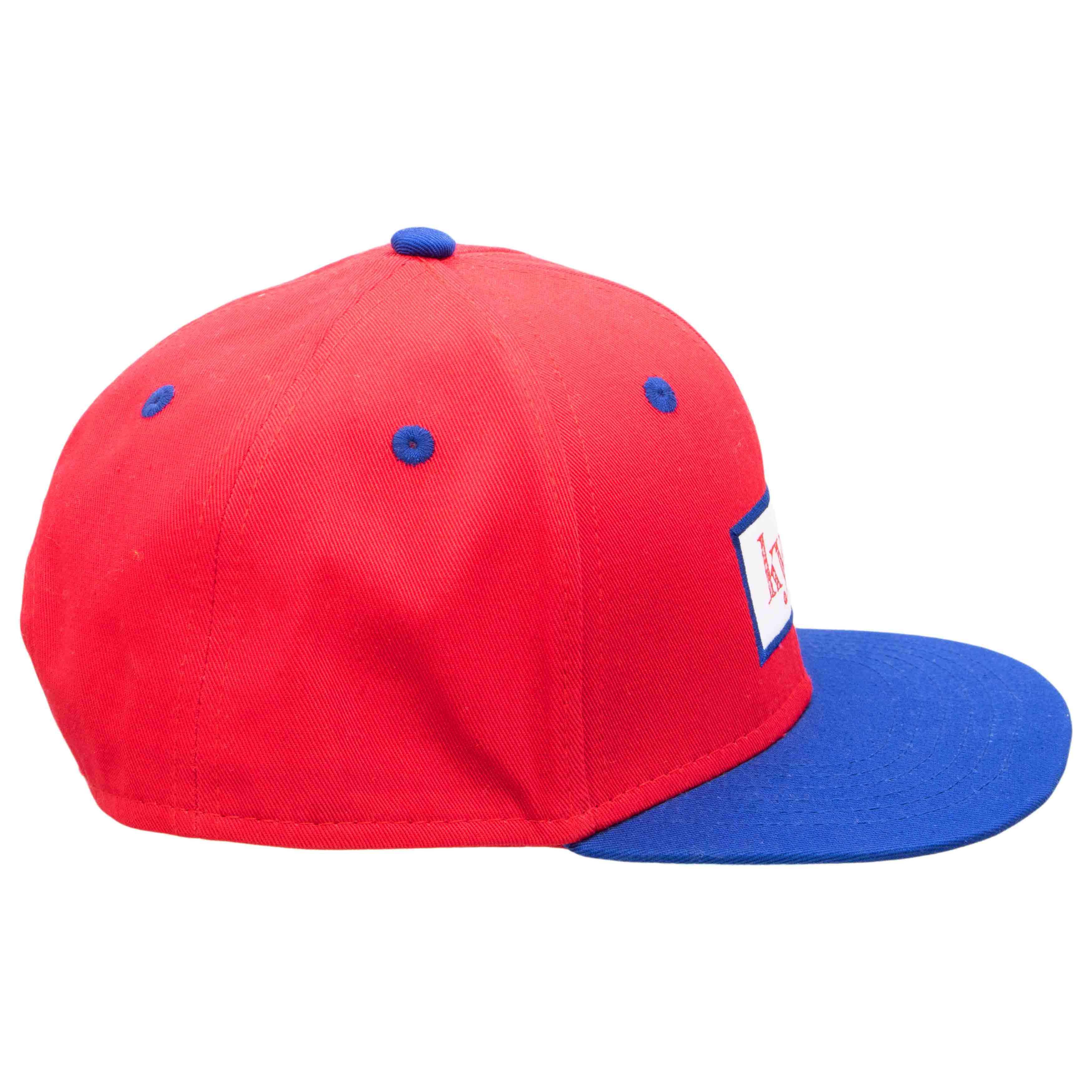 Kinder Snapback Cap - Pure College Red