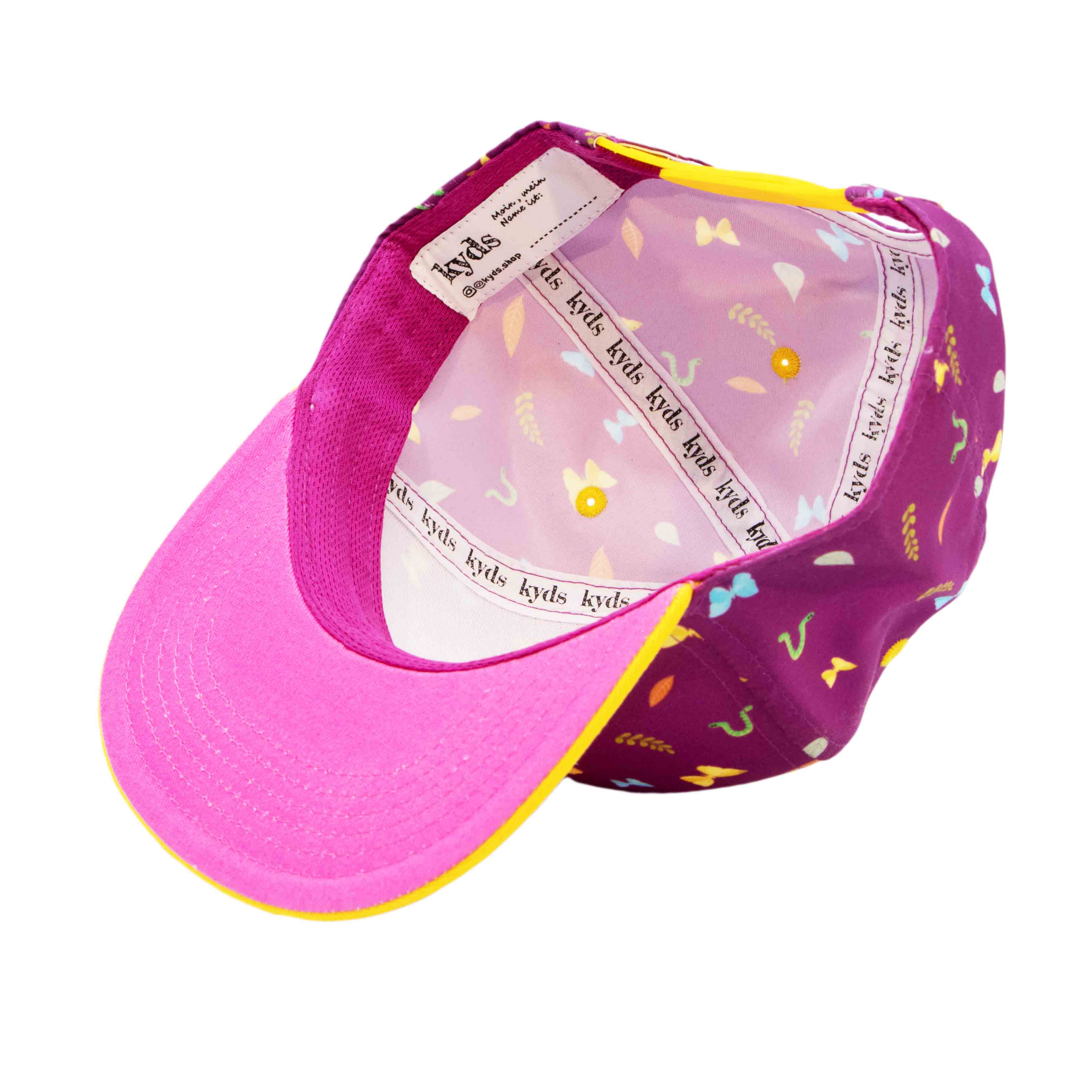 Kinder Snapback Cap - Butterfly