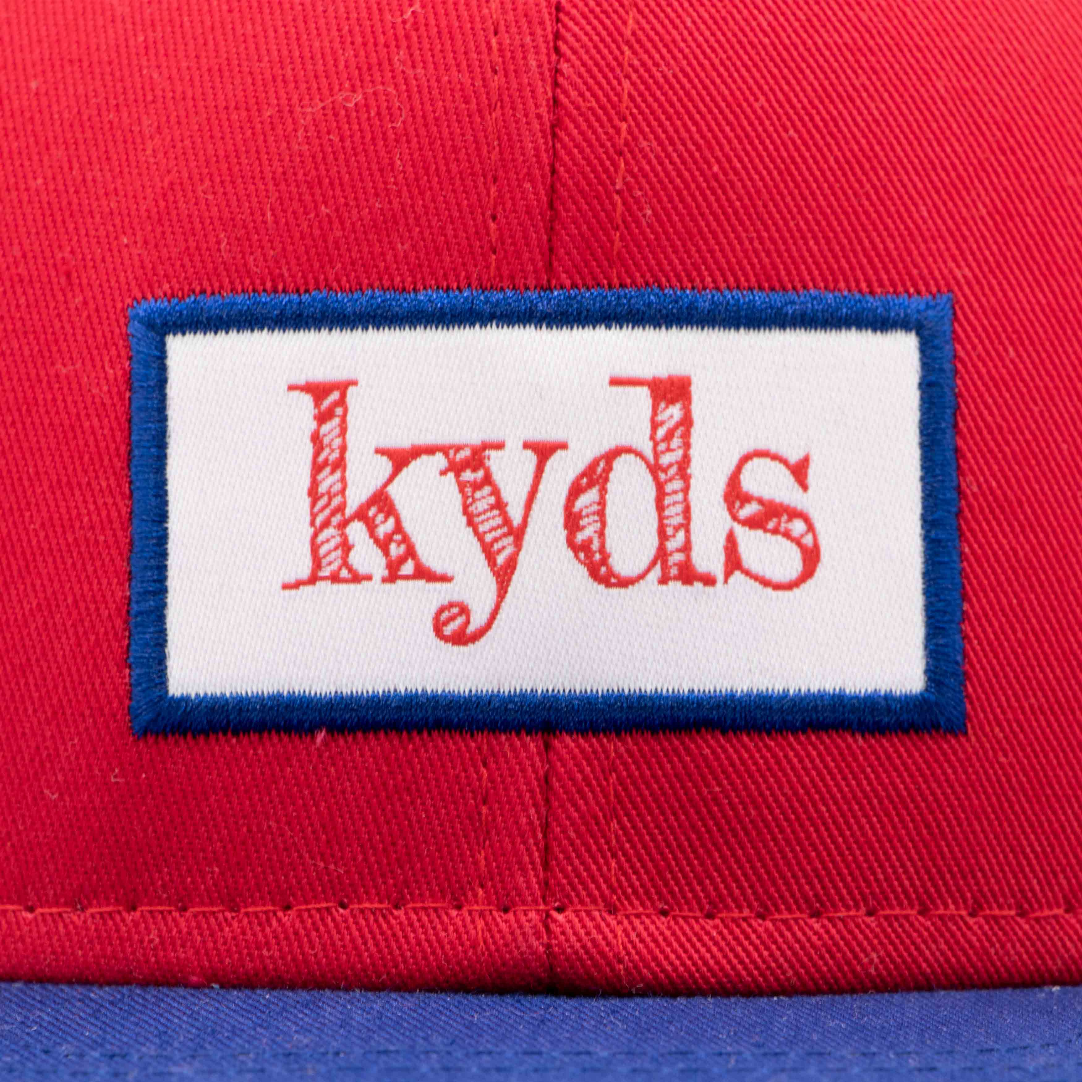 Kinder Snapback Cap - Pure College Red