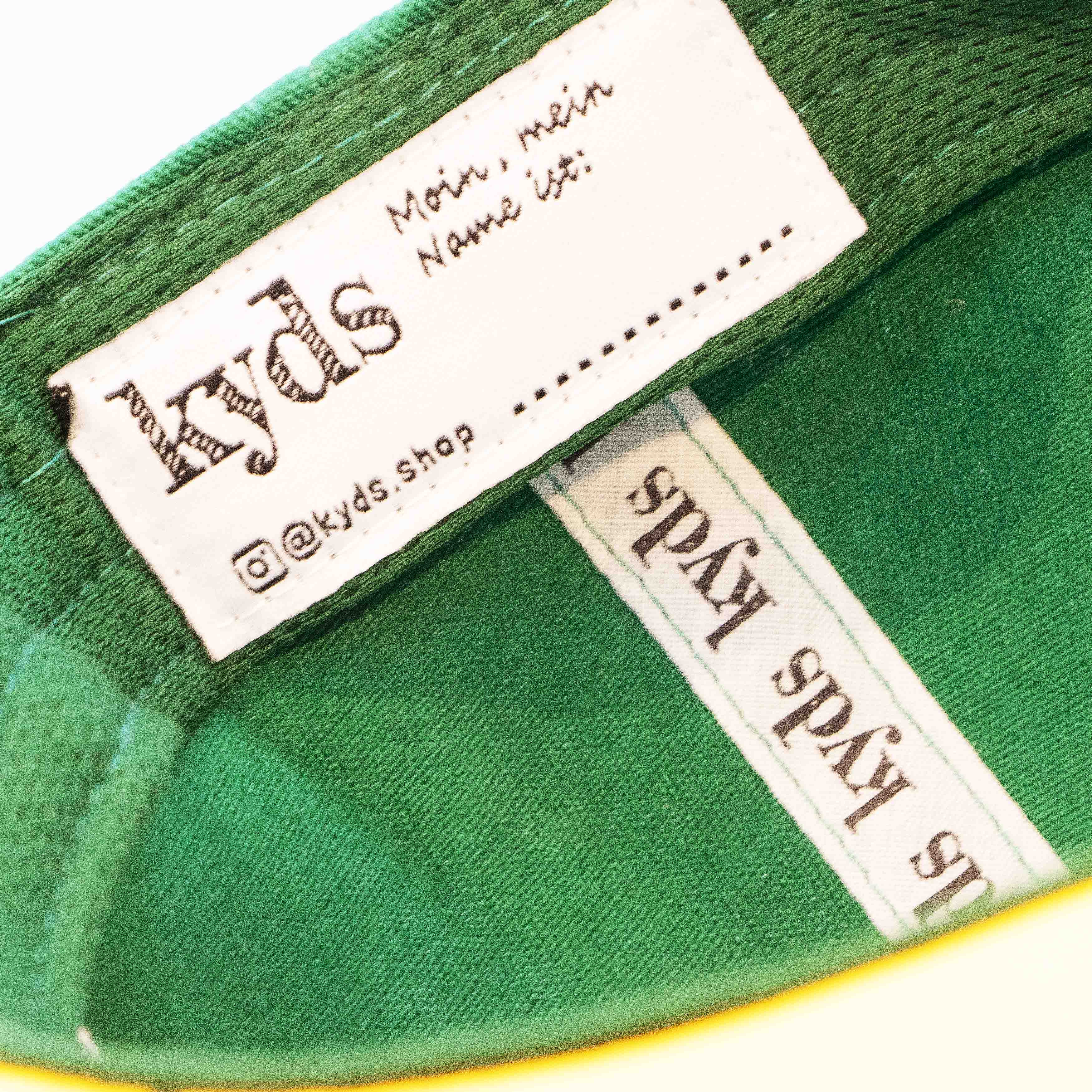 Kinder Snapback Cap - Pure Racing Green