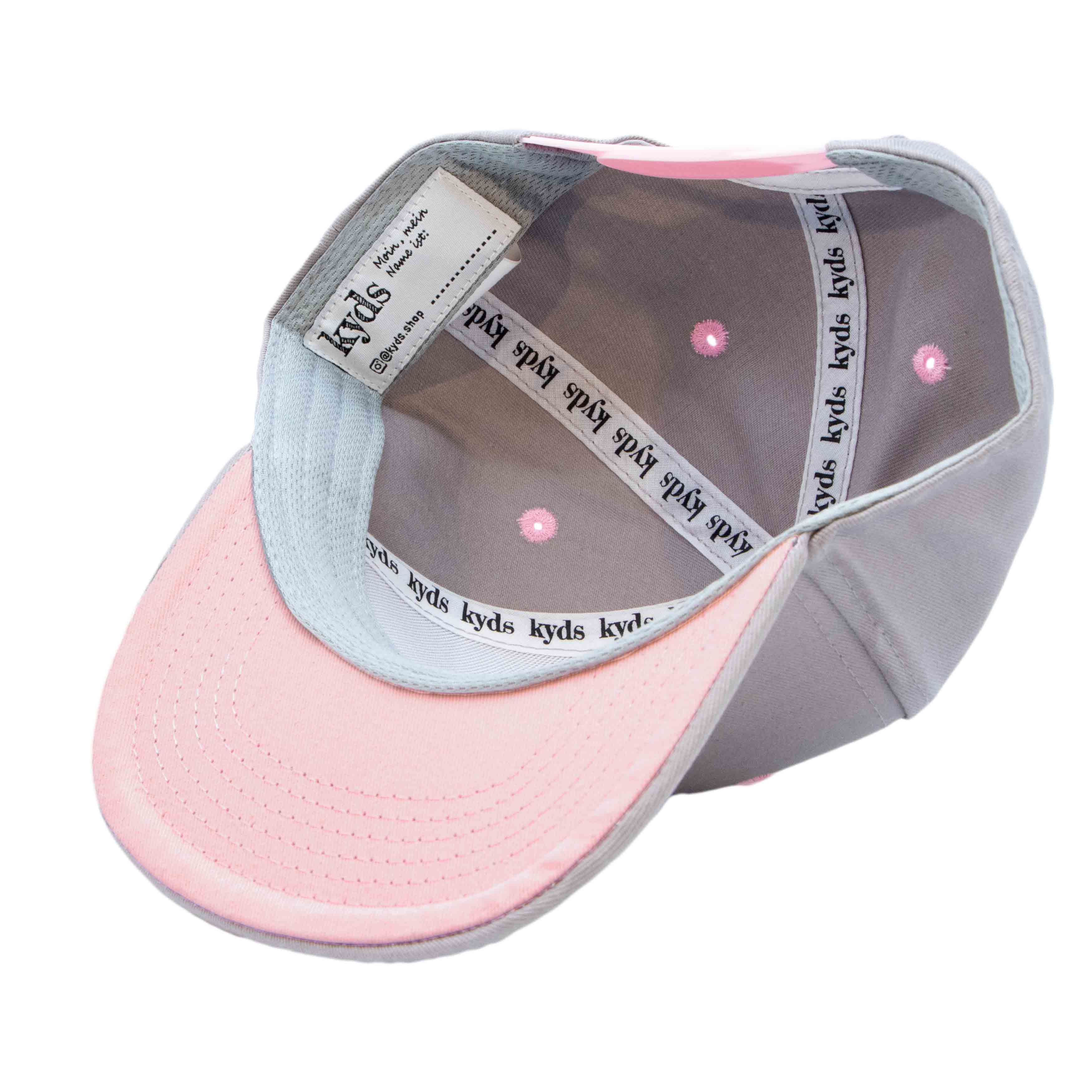 Kinder Snapback Cap - Pure Sweet Grey